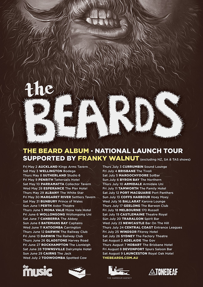 The Beard Album: New Zealand Launch Tour