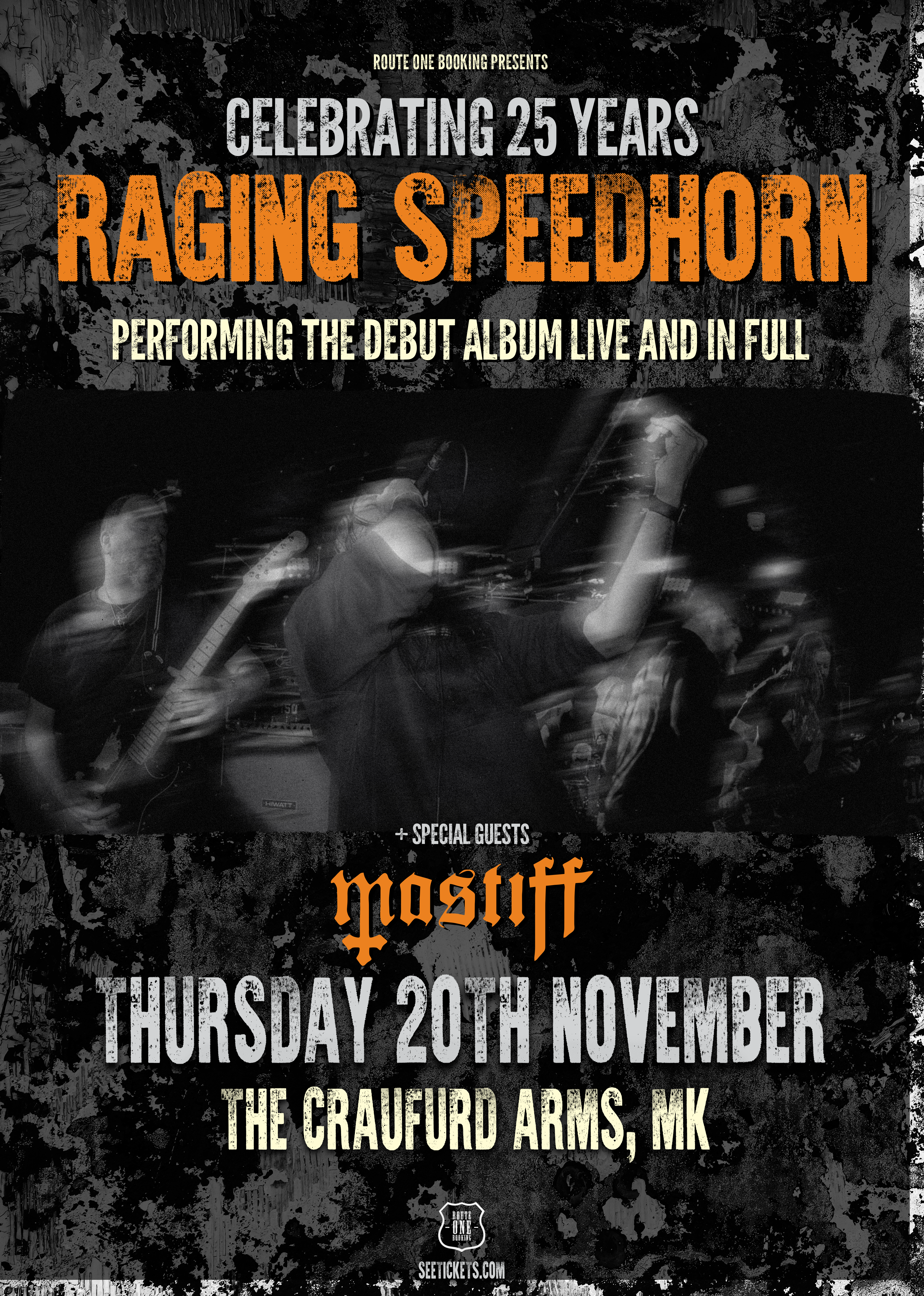 Raging Speedhorn at The Craufurd Arms, Milton Keynes on 20 Nov 2025