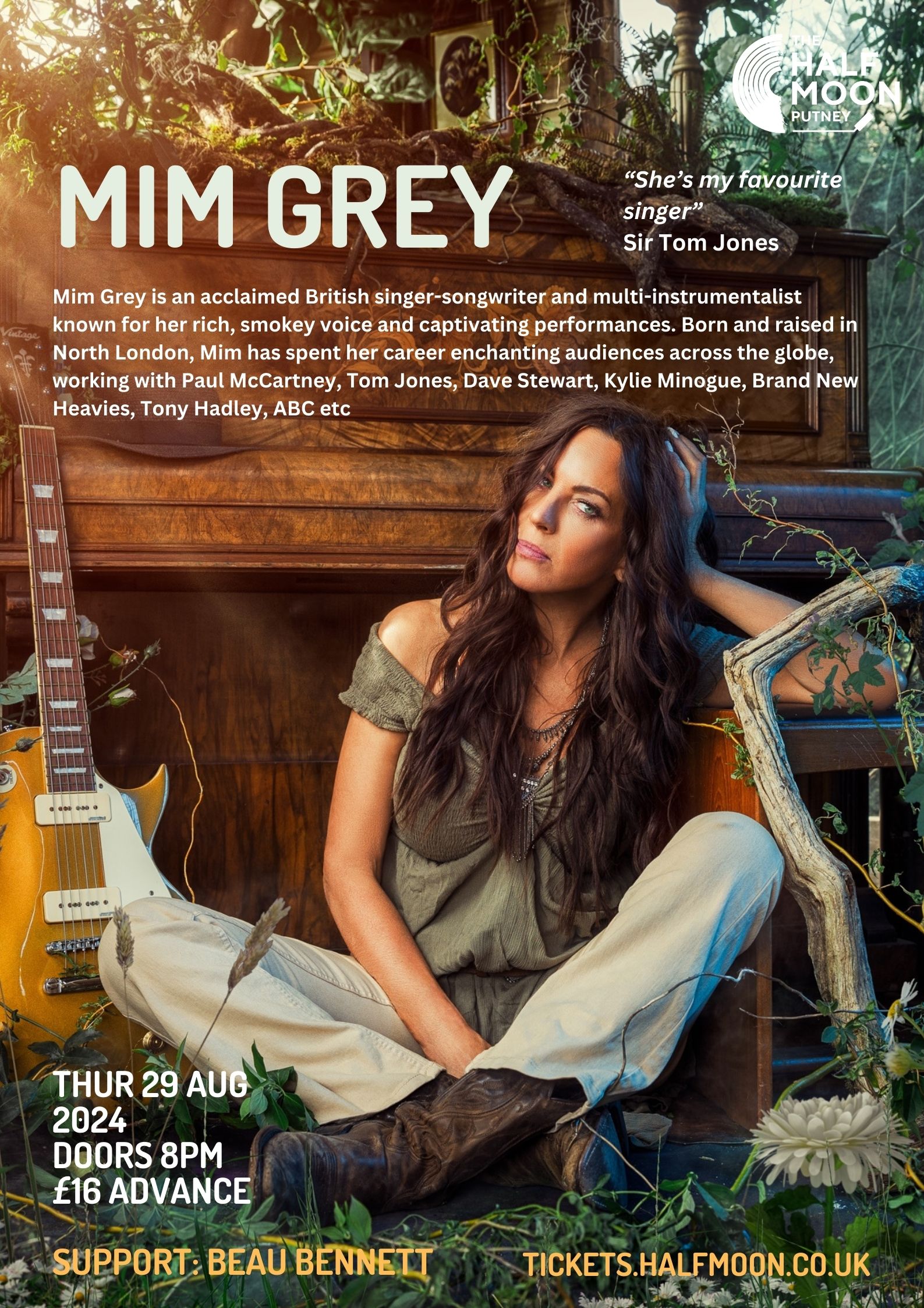 Mim Grey at Half Moon - Putney, London on 29 Aug 2024