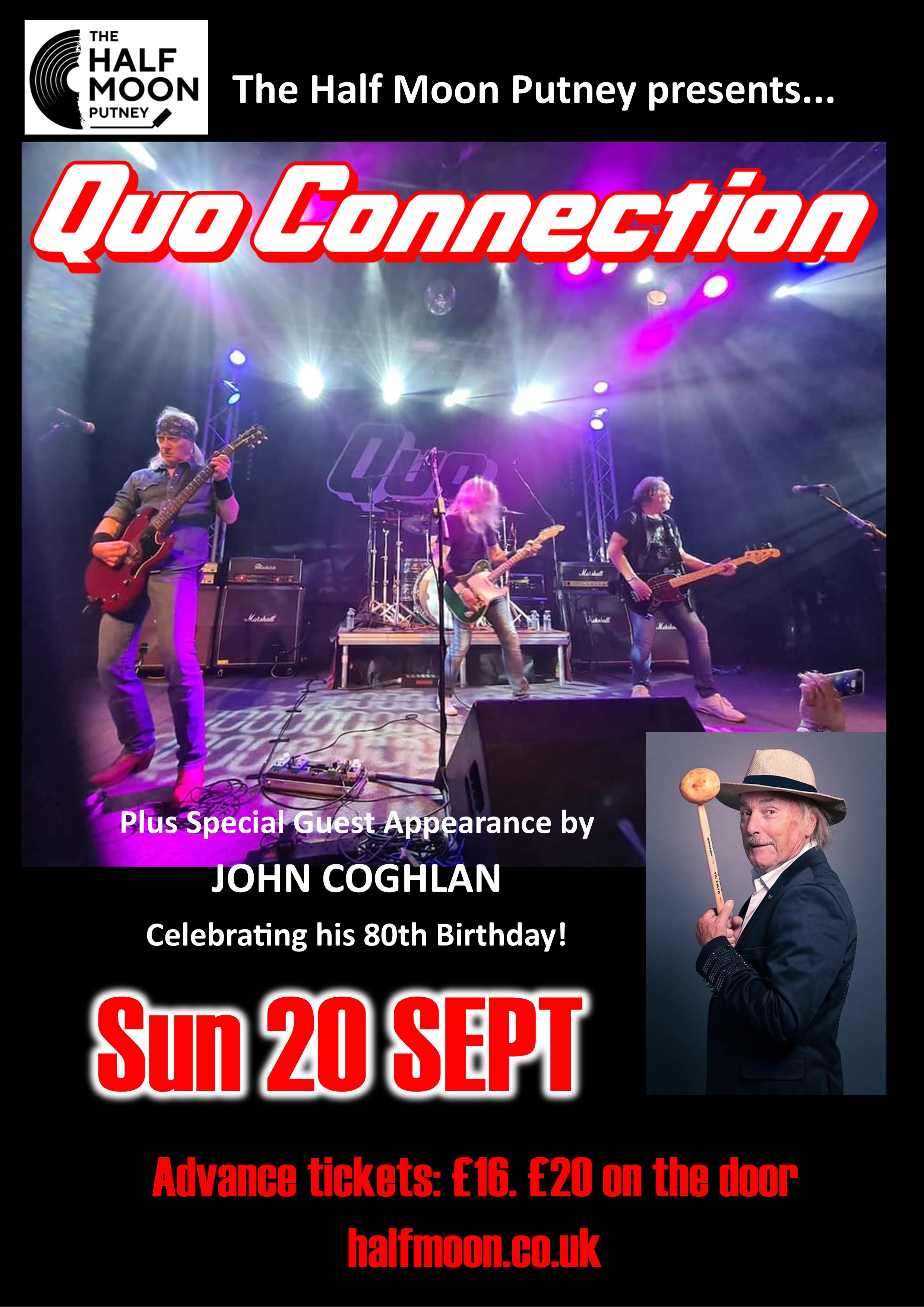 Quo Connection with Special Guest John Coghlan